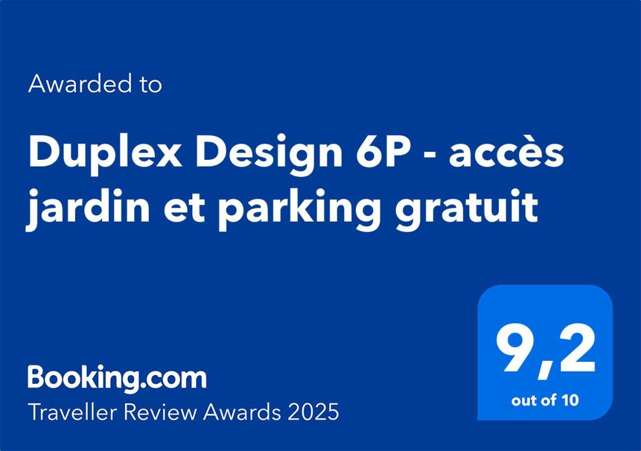 Duplex Design 6P - Acces Jardin Et Parking Gratuit Villa Malakoff Exterior foto
